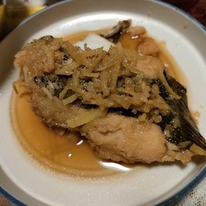 子持ち赤カレイの煮付け